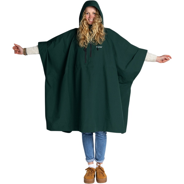 2026 Dryrobe Waterproof Change Robe / Poncho DRWCRP - Dark Green